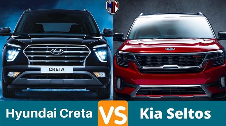 Hyundai Creta vs Kia Seltos