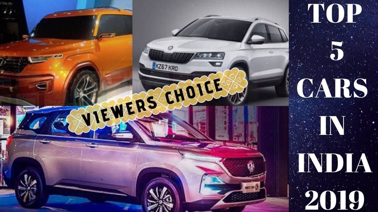 India's top 5 cars 2019